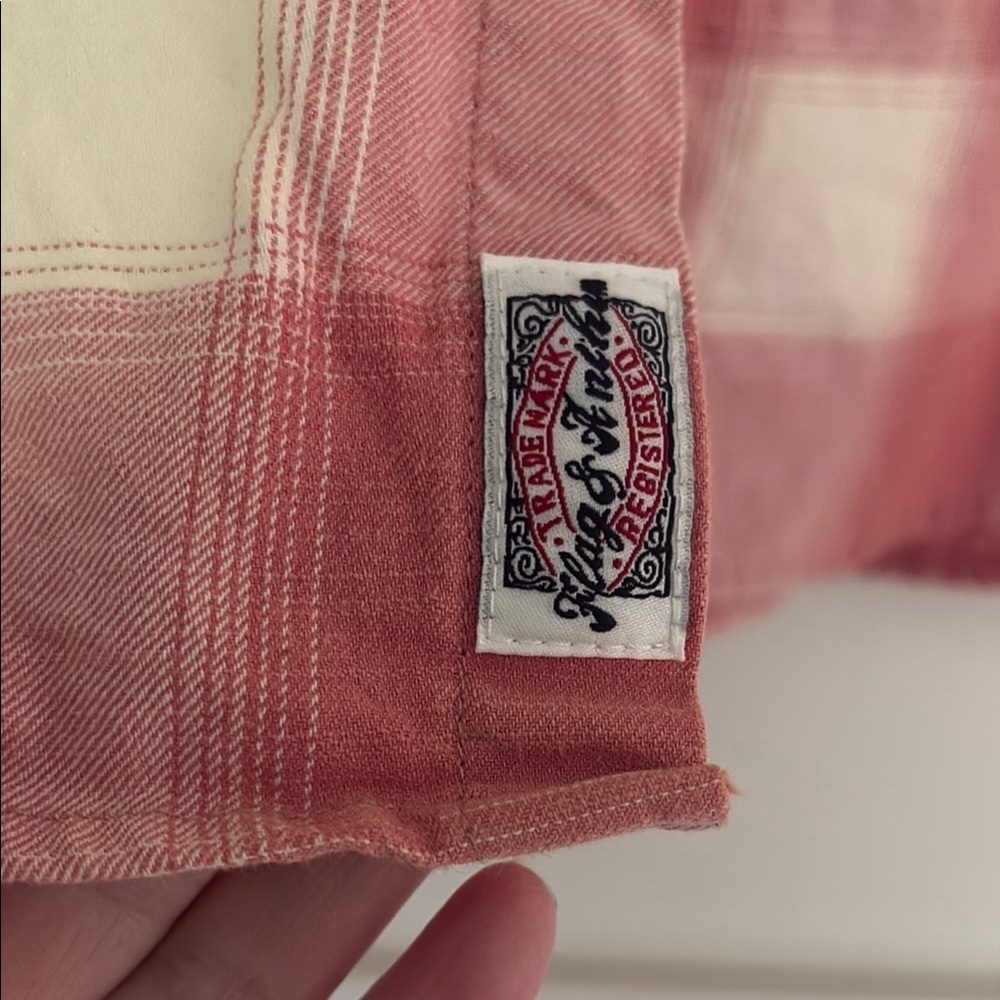 Flag & Anthem Men’s Medium Casual Button Down Shirt with a Buffalo Plaid Pattern - Picture 5 of 10